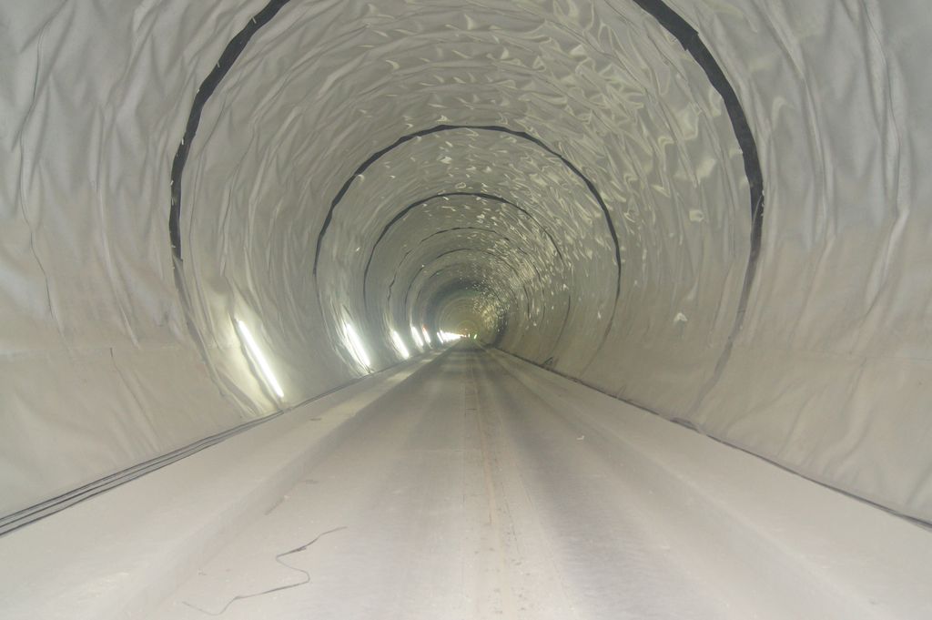 Kunststoffdichtungsbahn im Koralmtunnel © AGRU Kunststofftechnik GmbH